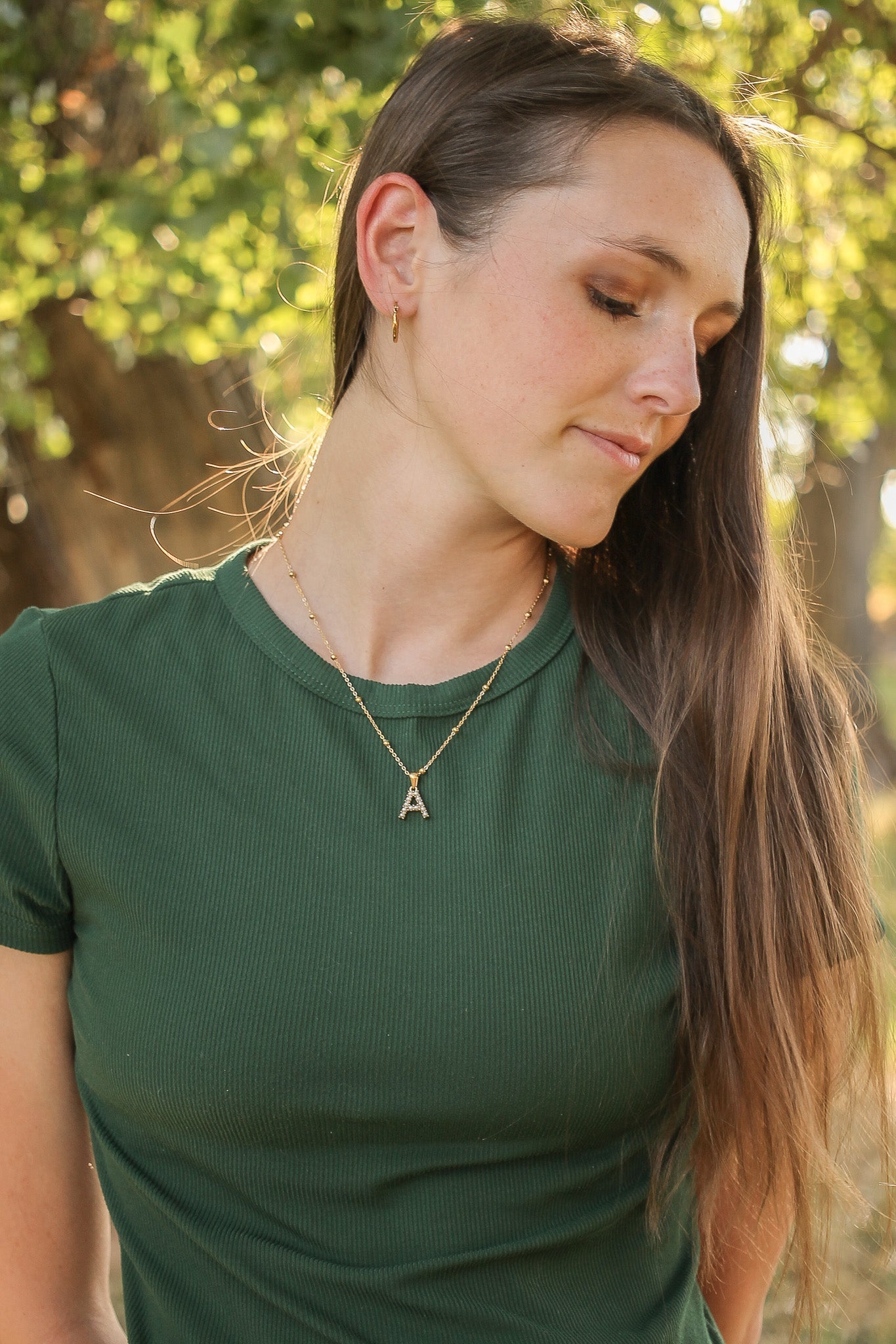 Personalized Pearl Initial Necklace - Elegant Monogram Jewelry Gift for Women - Perfect for Birthdays, Anniversaries & Special Occasions