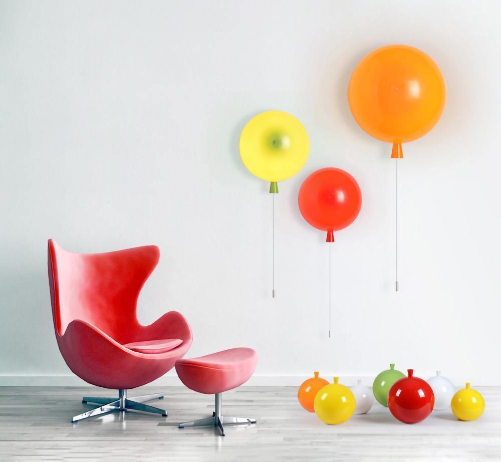 Balloon Dream Wall Light - LED Night Light for Kids Room, Nursery Decor, Birthday Party - Soft Glow for Bedtime & Relaxation