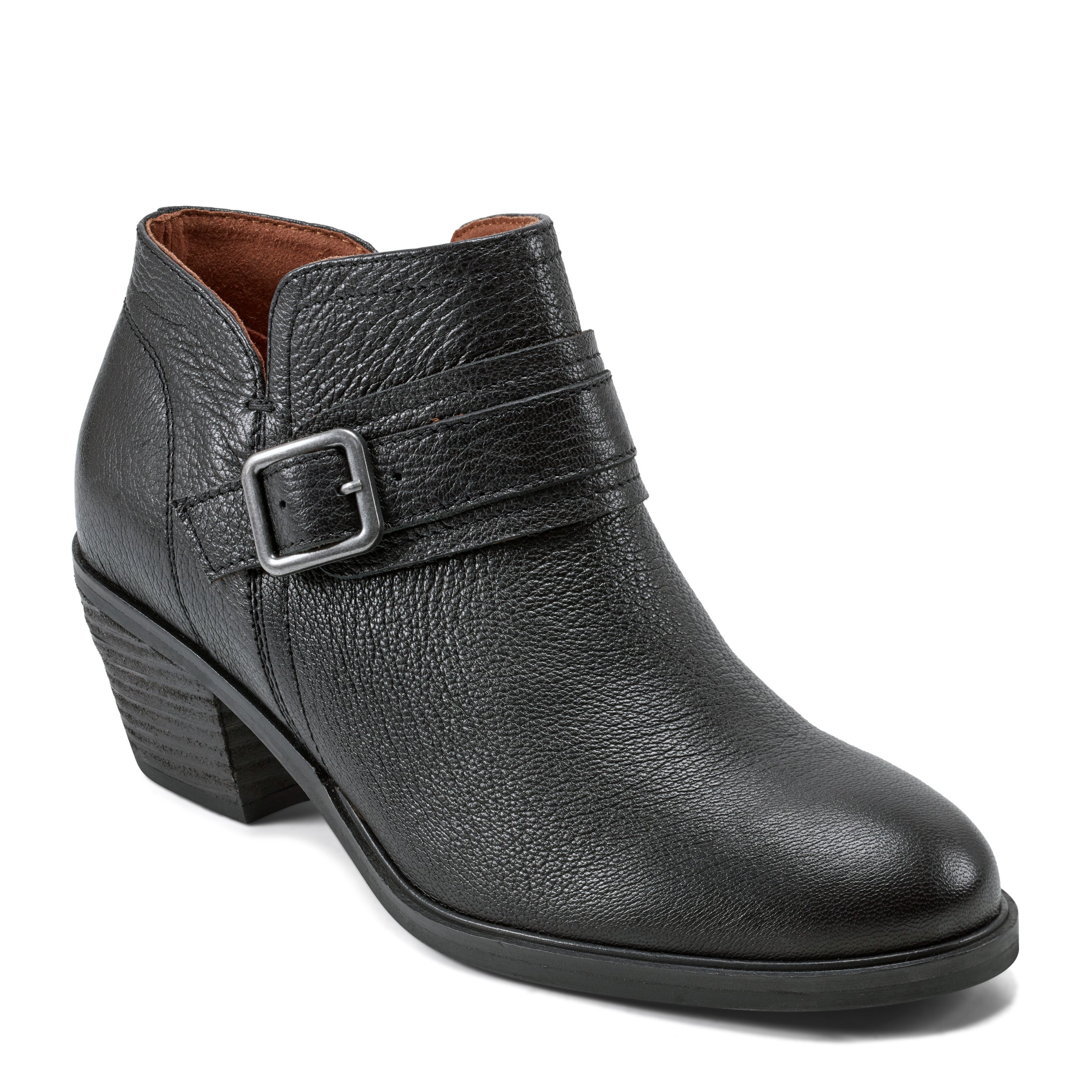 Women's Serri Casual Booties with Buckle - Stylish Ankle Boots for Fall & Winter | Perfect for Office, Date Night & Everyday Wear