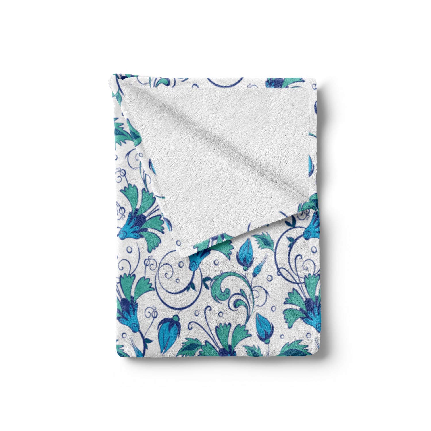 Ambesonne Floral Throw Blanket - 60