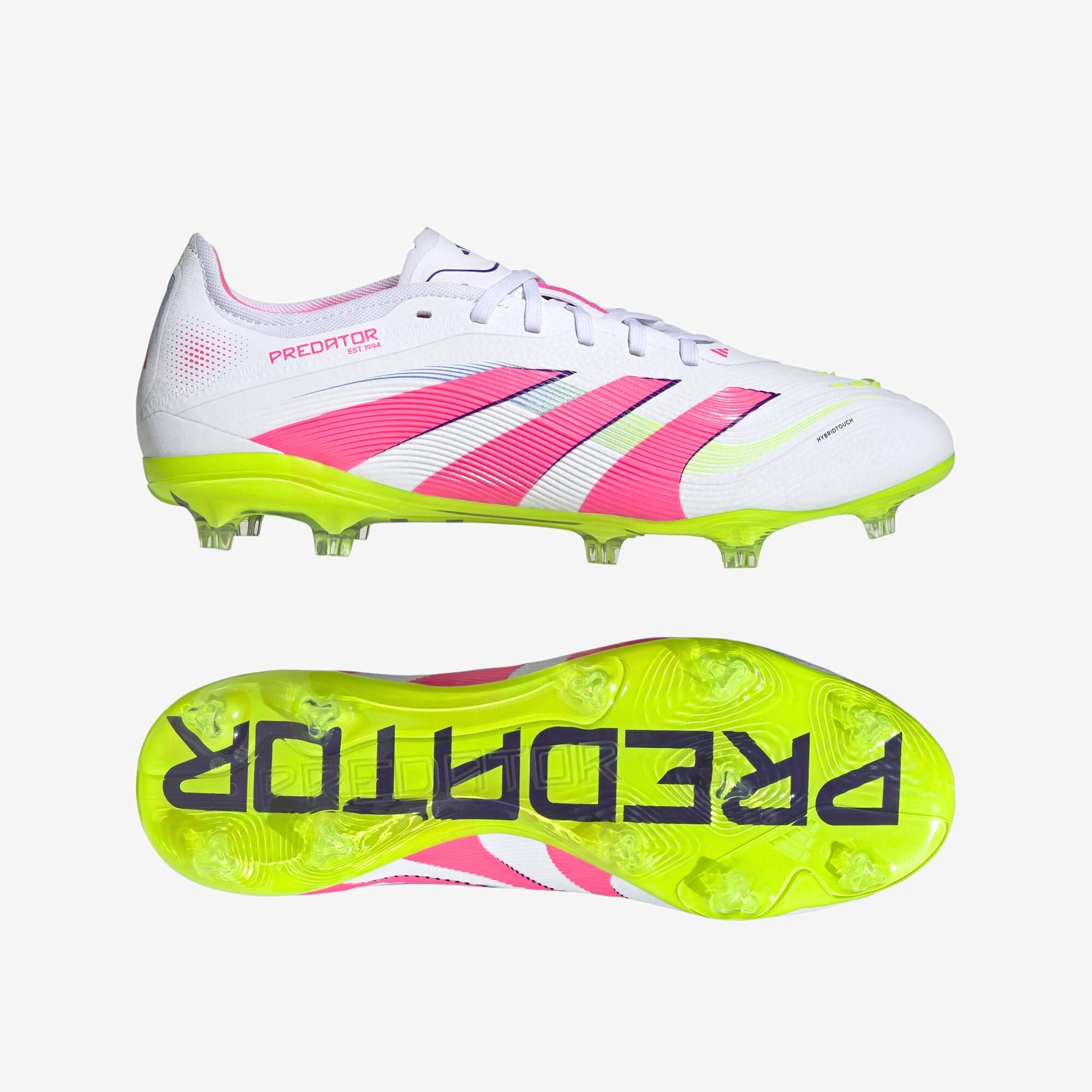 adidas Predator Pro Soccer Cleats - Lightweight Football Shoes for Men with Enhanced Grip & Control - Perfect for Turf, Grass & Indoor Soccer Matches