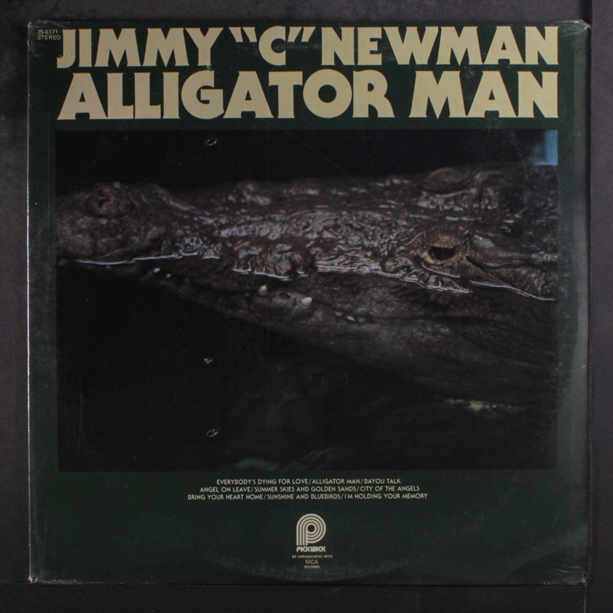 Alligator Man LP - Vintage Vinyl Record for Collectors & Music Lovers - Perfect for Home Decor, Gift Giving & Retro Music Enthusiasts