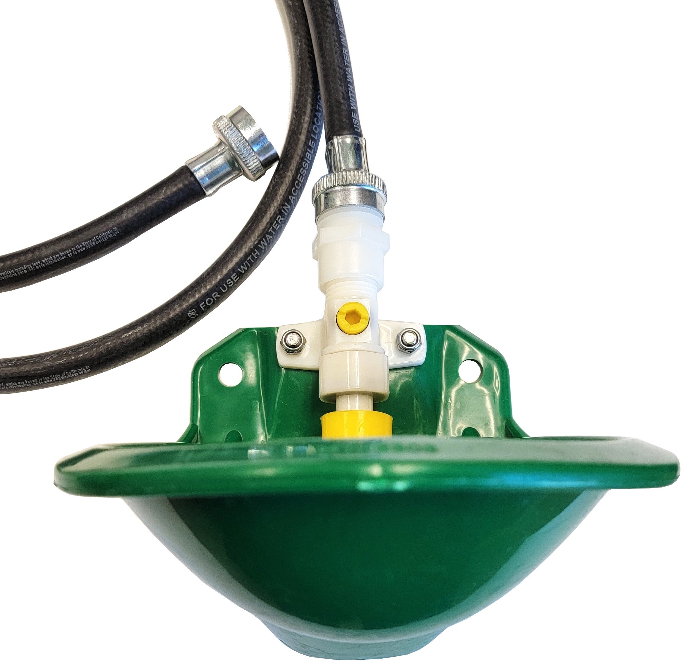 Rite Farm Automatic Livestock Waterer with Hose & Fittings - Durable Polyethylene Stock Tank for Cattle, Horses & Farm Animals - Perfect for Pastures, Barns & Outdoor Ranches