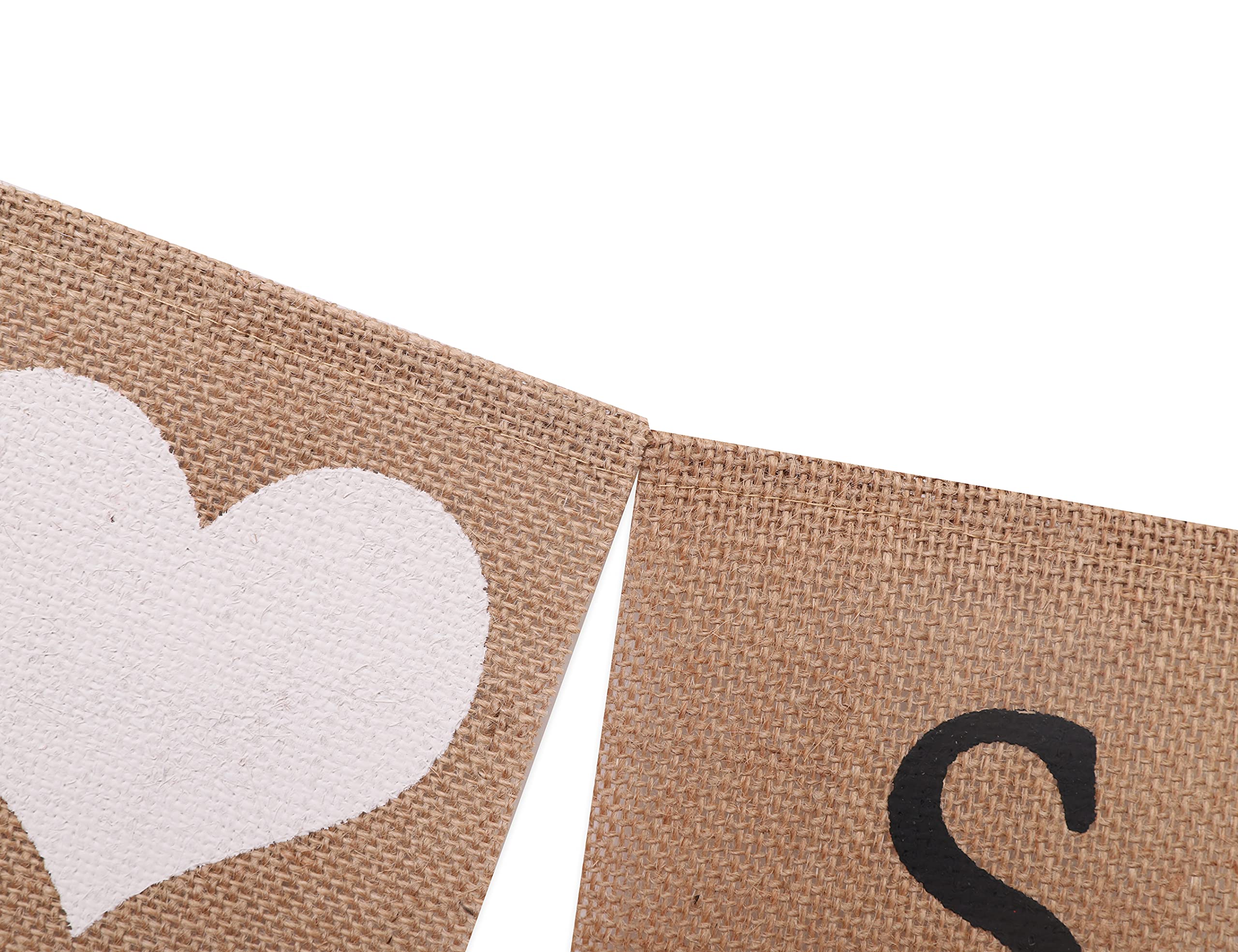 She Said Yes Burlap Banner - Wedding Proposal & Bridal Shower Decor for Photos