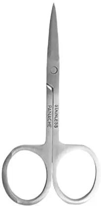 Professional Hair Cutting Scissors - Stainless Steel Barber Shears for Salon & Home Use - Precision Beard & Mustache Trimming Scissors for Men & Women - Hairdressing & Styling Tool (Silver) - Perfect for Salon Professionals, Barbershops & DIY Haircuts at Home