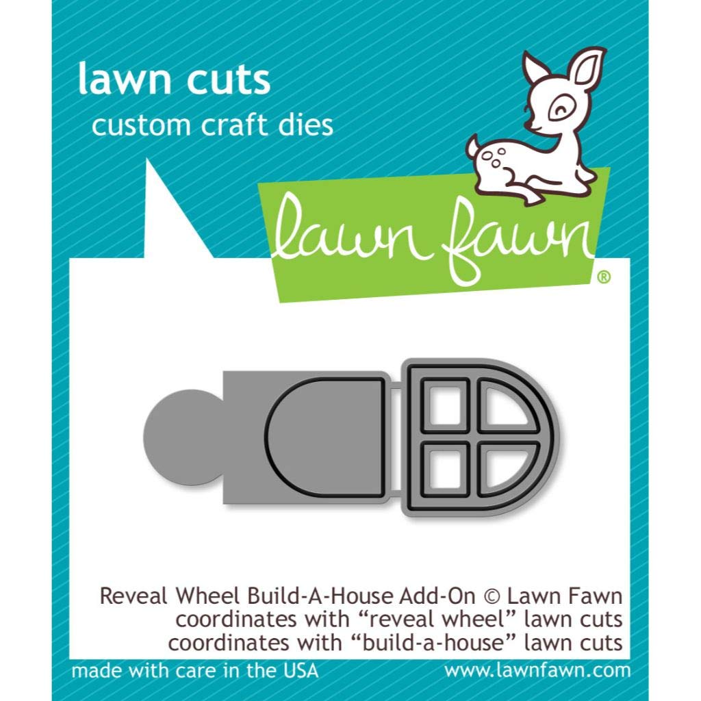Lawn Cuts Custom Craft Die-Cut Wheel - DIY House Building Kit Add-On for Scrapbooking & Card Making | Perfect for Home Decor & Paper Craft Projects