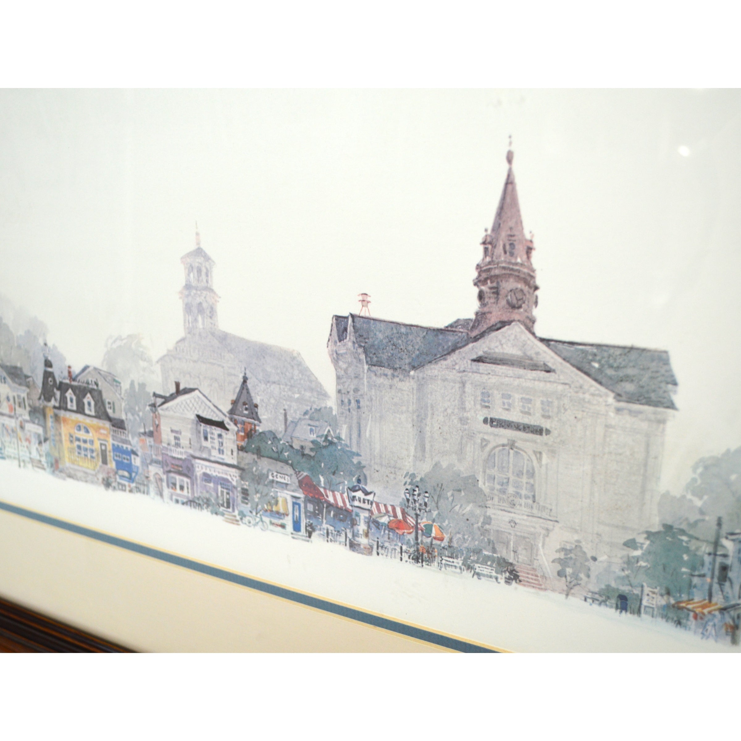 Limited Edition Framed Print Signed by Leonard Weber - Numbered 362/500 - Provincetown MA Artwork - Perfect for Home Decor, Office Wall Art & Gift Giving