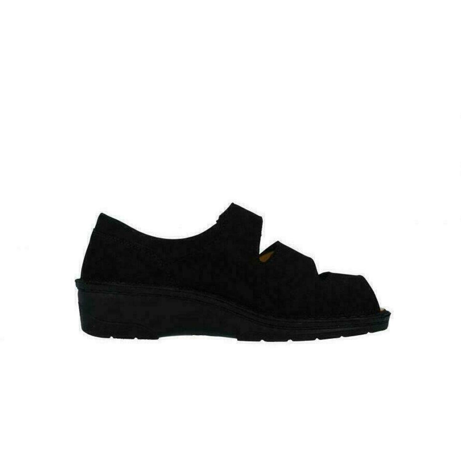 Finn Comfort Women's Ischia Nubuck Sandals - Comfortable Leather Walking Sandals for Women - Perfect for Travel, Beach & Everyday Wear