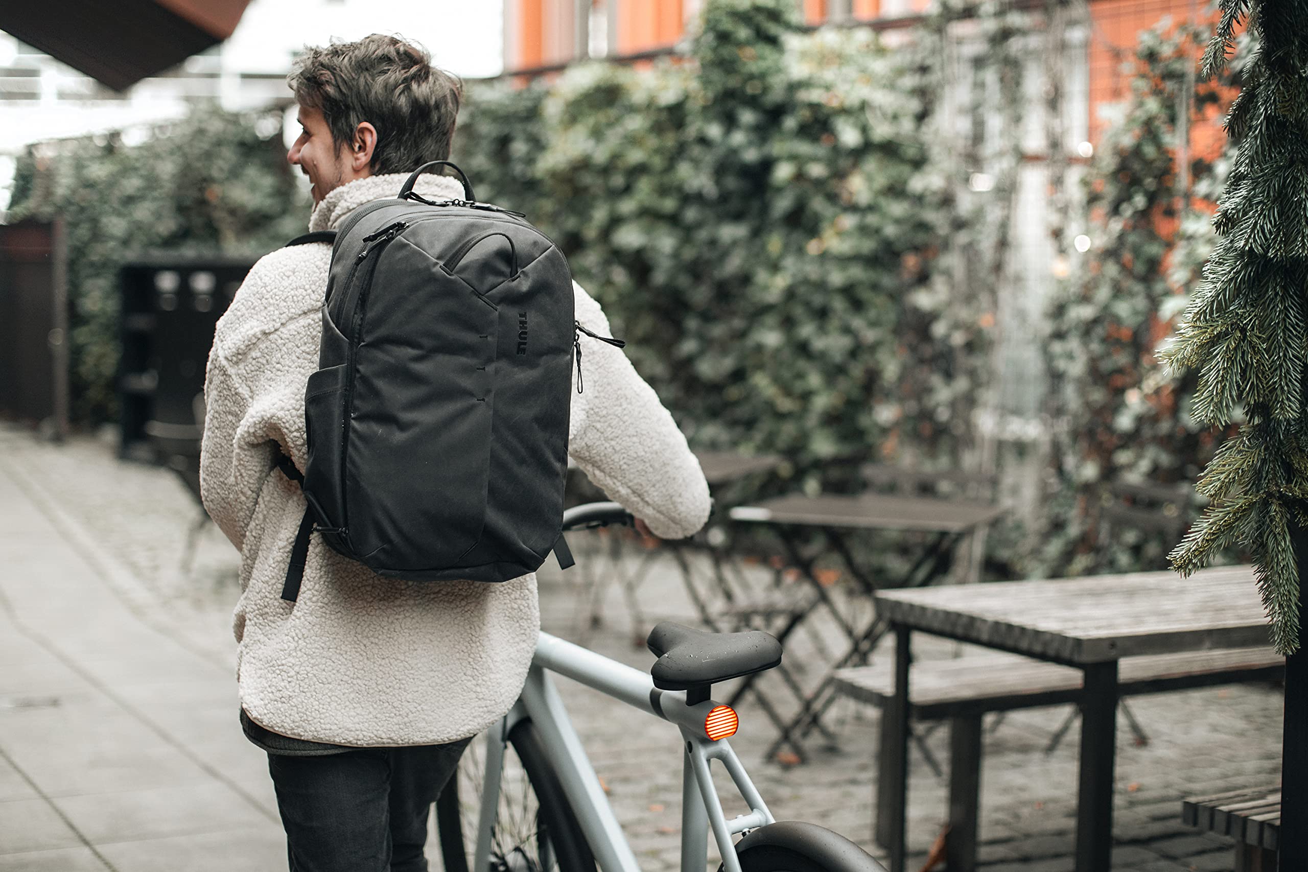 Thule Aion Backpack - Durable Travel & Commuter Laptop Backpack with USB Charging Port, Water-Resistant, Spacious for Work & School - Perfect for Business Trips, College & Everyday Carry