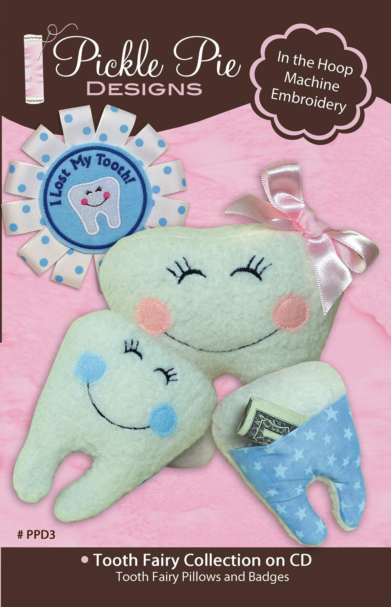 Pickle Pie Designs Tooth Fairy Collection CD - Whimsical Tooth Fairy Keepsake for Kids' First Lost Tooth | Perfect for Baby Memory Books & Childhood Milestones