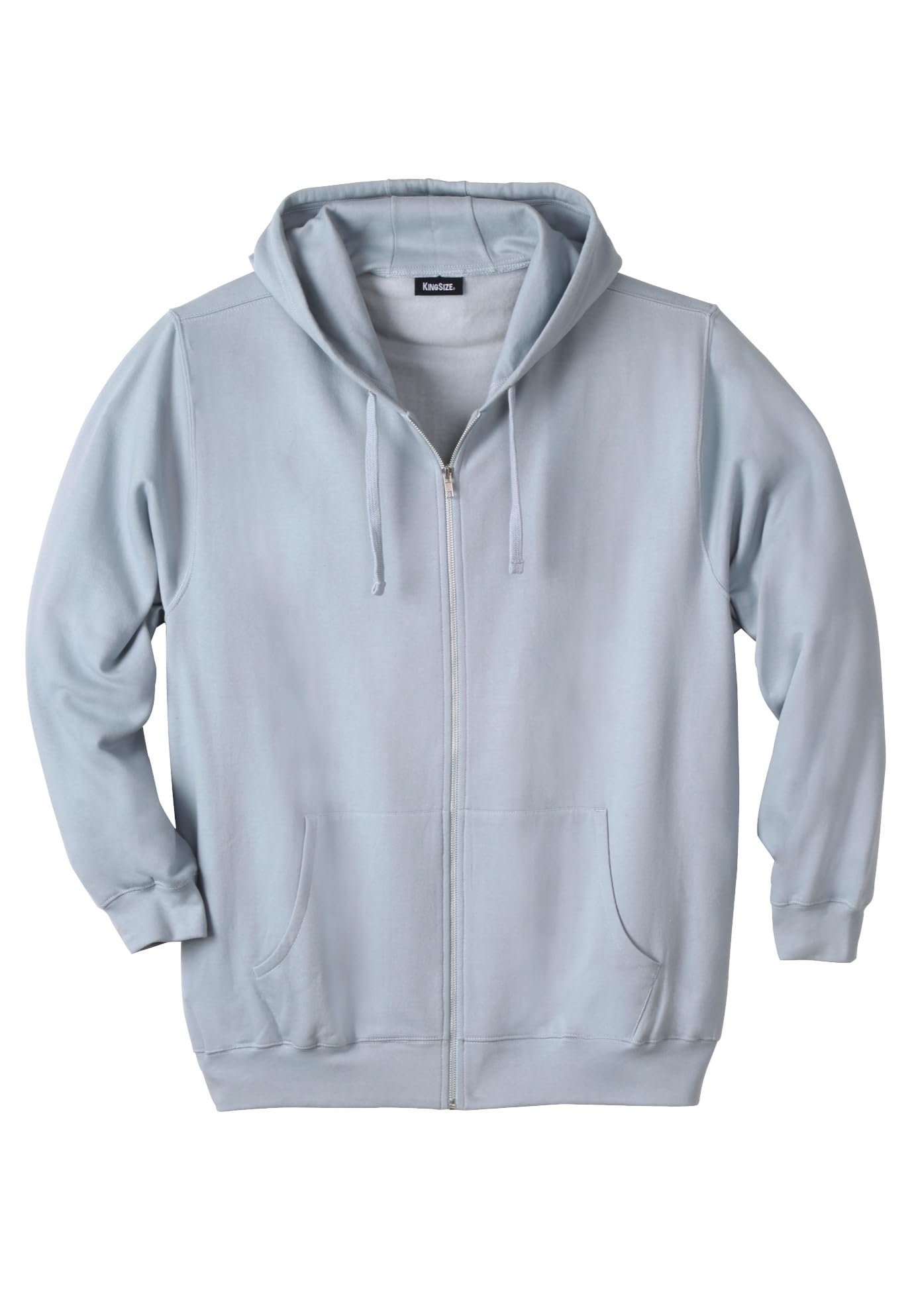 KingSize Men's Big & Tall Fleece Zip-Front Hoodie - Warm Winter Jacket for Plus Size Men - Perfect for Outdoor Activities & Casual Wear