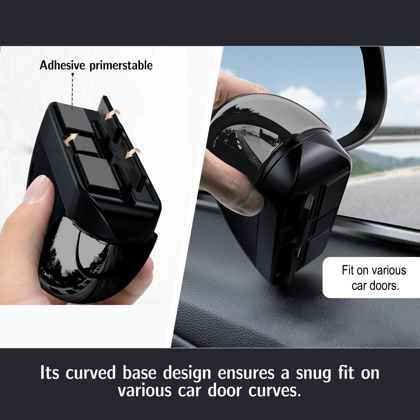 Premium Car Ashtray with Lid - Leakproof Auto Ash Tray for Car Door | Portable Vehicle Cigarette Ashtray for Smokers | Perfect for Road Trips, Commuting & Long Drives