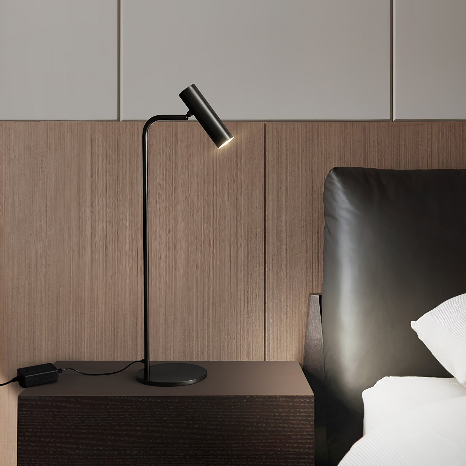 Torris Modern Table Lamp - Adjustable LED Desk Light with USB Port, 3 Color Temperatures - Perfect for Home Office, Bedroom, and Reading Nook