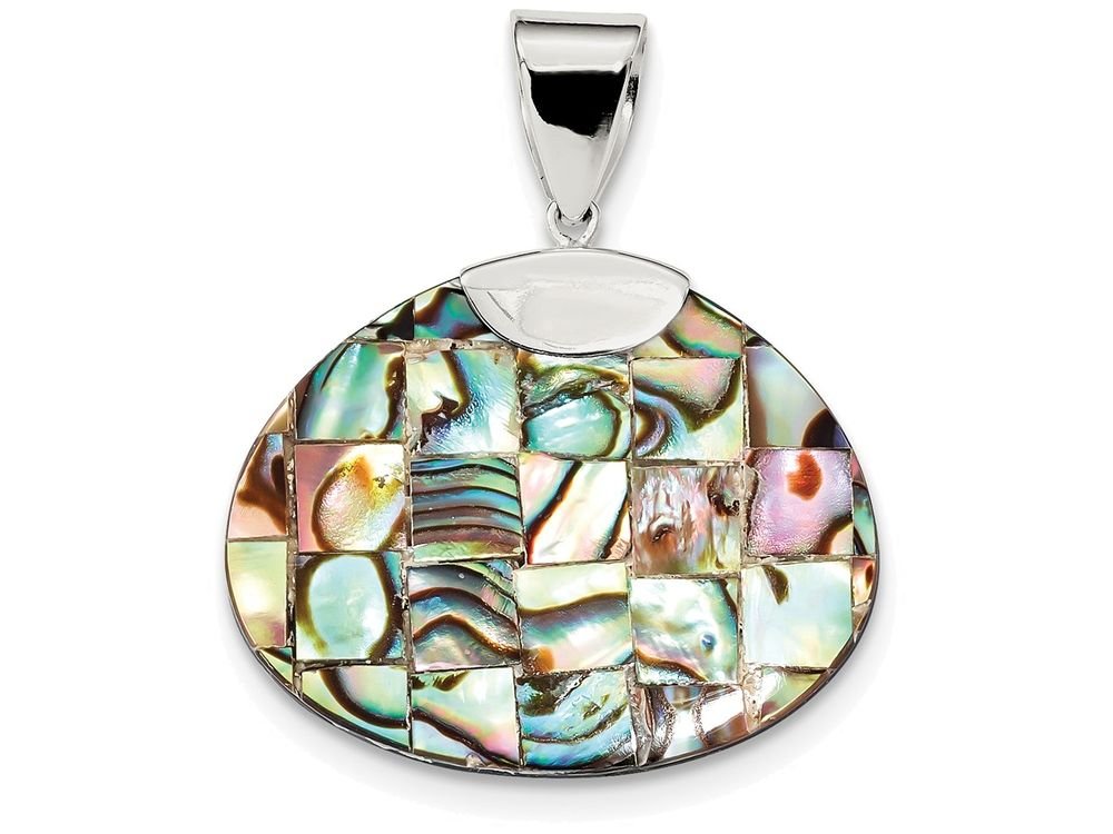 Sterling Silver Shell Pendant Necklace with Chain - Dainty Beach Jewelry for Women, Perfect for Summer Vacations & Boho Style Outfits