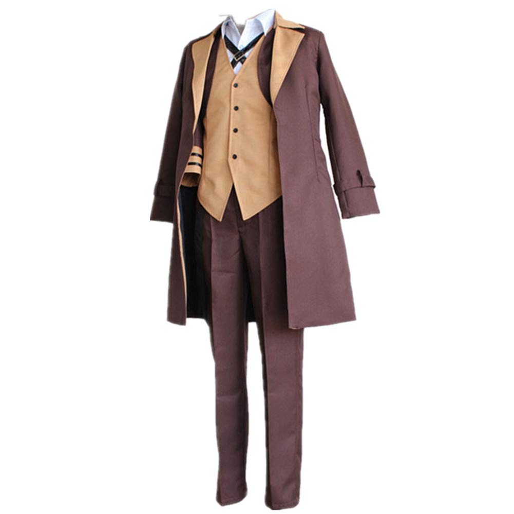 Bungo Stray Dogs Nakahara Chuuya Anime Cosplay Costume Uniform Suit - Official Style Outfit for Halloween, Conventions & Cosplay Events