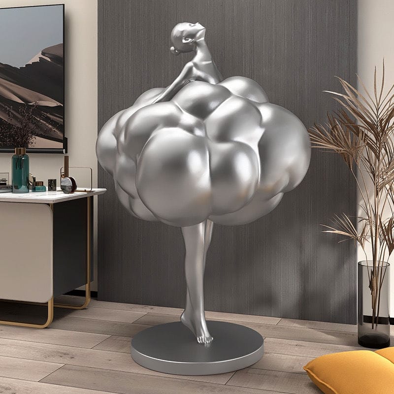 Elegant Ballet Girl Statue - Handcrafted Collectible Figurine for Dance Lovers | Perfect for Home Decor, Gift for Dancers & Ballet Enthusiasts