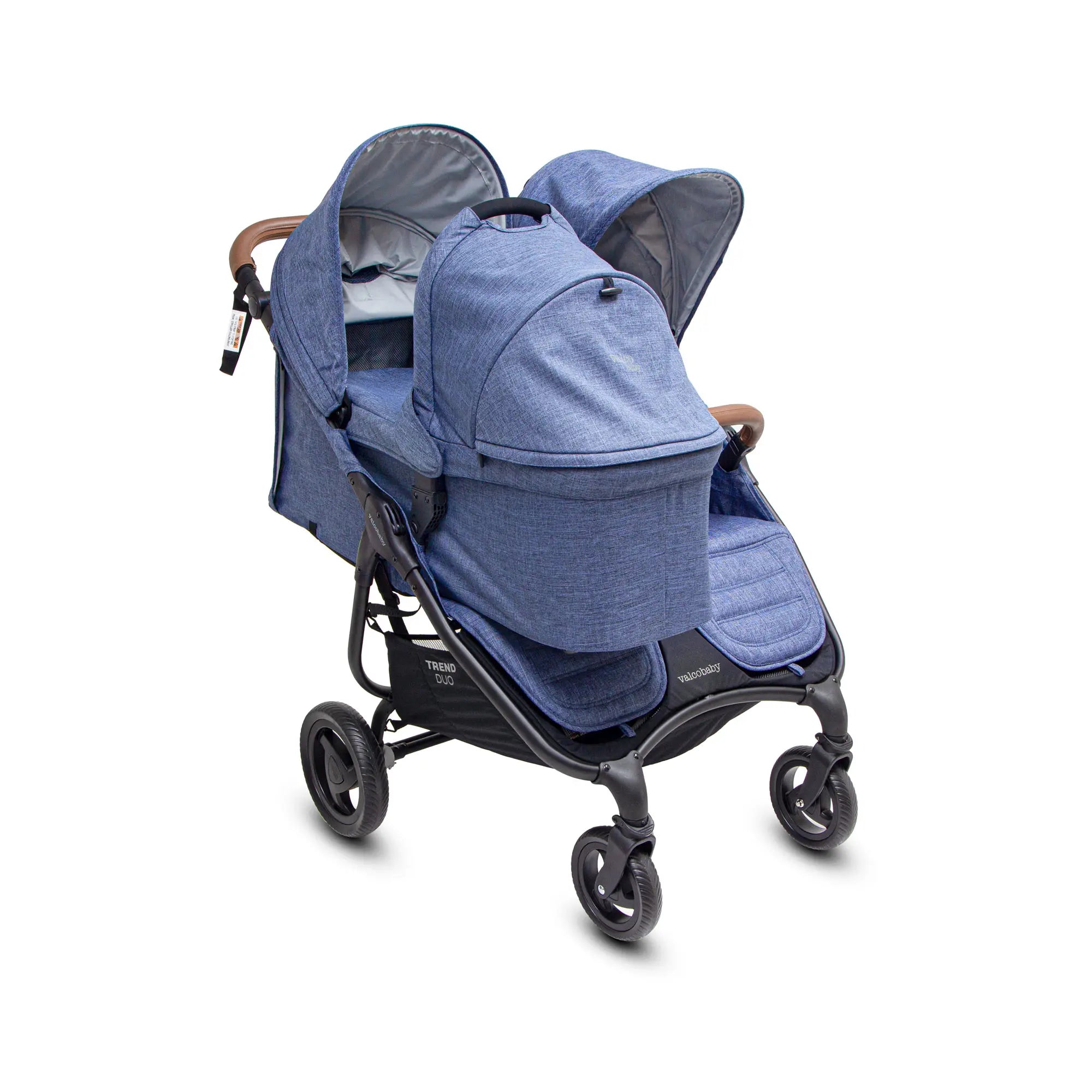 Valco Baby Trend Duo Bassinet - Portable Infant Crib for Newborns & Babies | Lightweight, Compact & Safe Sleeping Solution for Home, Travel & Nursery Use