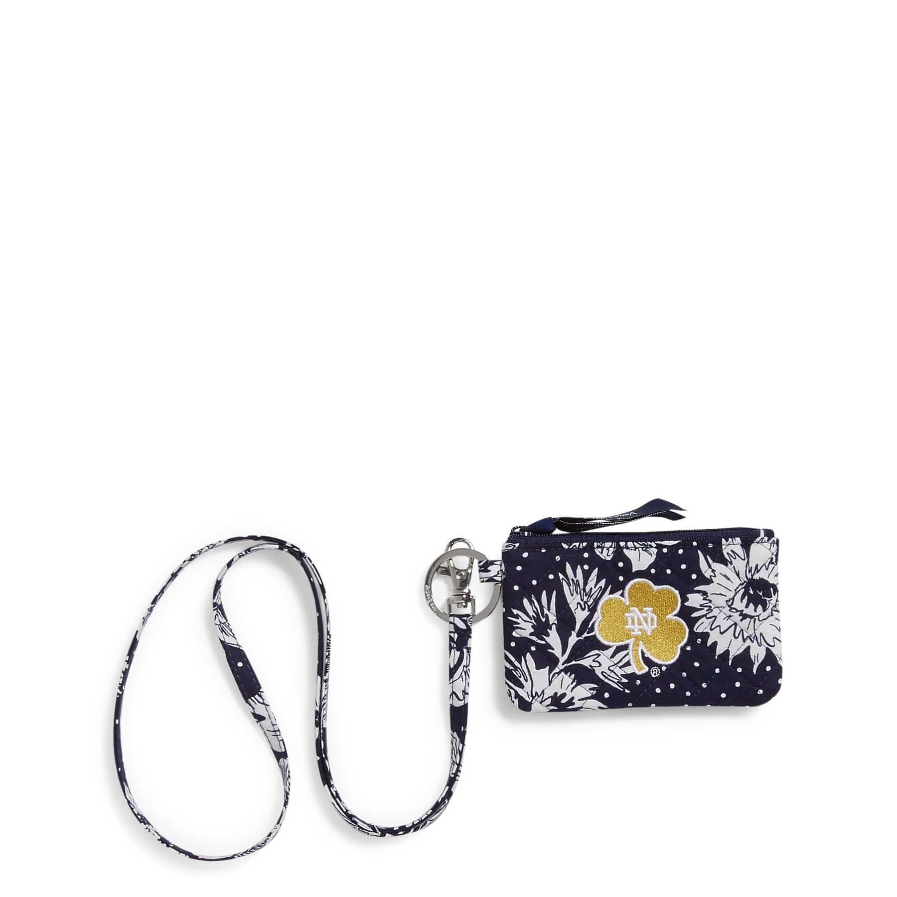 Custom Collegiate Zip ID Lanyard with Keychain - Durable School & Work Badge Holder for Students, Teachers & Employees - Perfect for Campus, Office & Events