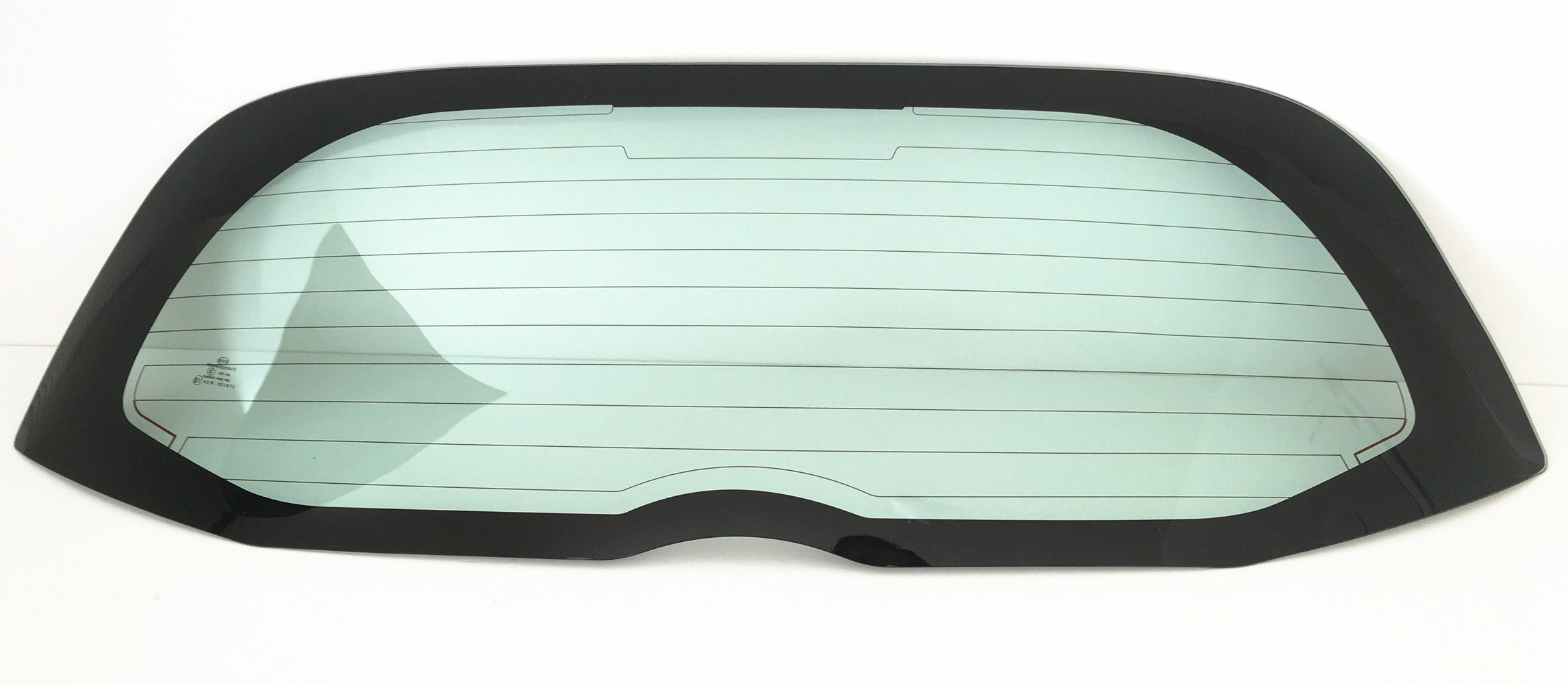Heated Rear Window Glass Replacement for Honda Fit 4-Door Hatchback 2009-2014 - Defrosting Back Glass Perfect for Winter Driving & Snow Removal