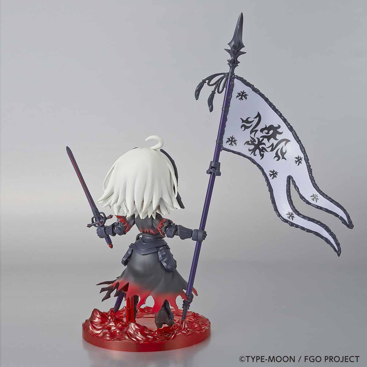 Bandai Petitrits #03 Fate/Grand Order Avenger Jeanne d'Arc Alter Model Kit - Anime Action Figure Collectible for Display & Gaming Enthusiasts