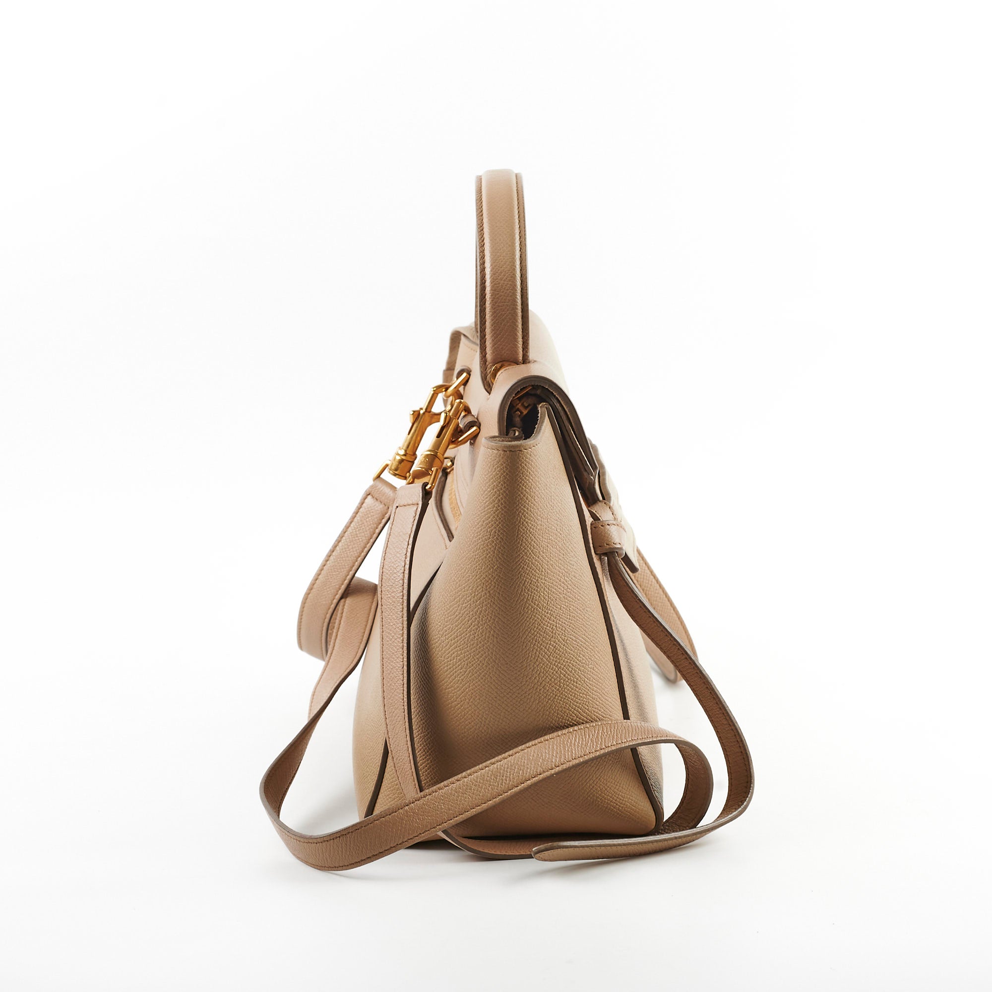 Celine Micro Belt Bag in Beige | Luxury Crossbody Handbag for Women | Perfect for Work, Travel & Everyday Use