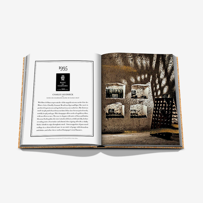 Assouline The Impossible Collection of Champagne - Luxury Coffee Table Book for Wine Enthusiasts & Collectors - Perfect for Home Decor, Gifts & Wine Tasting Events