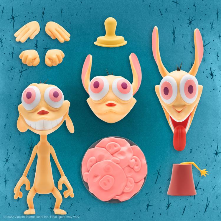 The Ren & Stimpy Show ULTIMATES! Ren Action Figure - Collectible Cartoon Character Toy for Fans, Display & Gift Giving