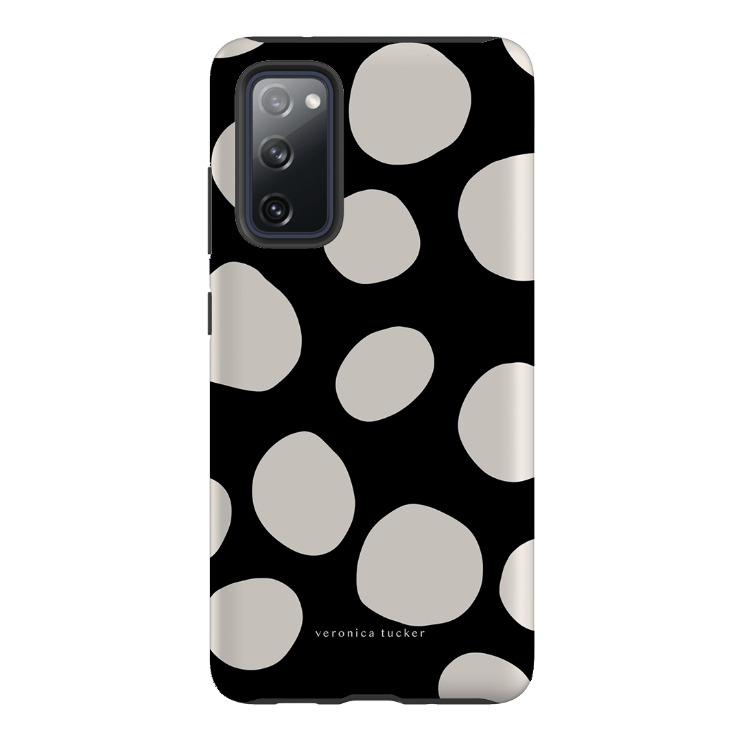 Premium Pebbles Noir Phone Case - Slim Protective Cover for iPhone & Samsung - Perfect for Everyday Use, Travel & Outdoor Activities