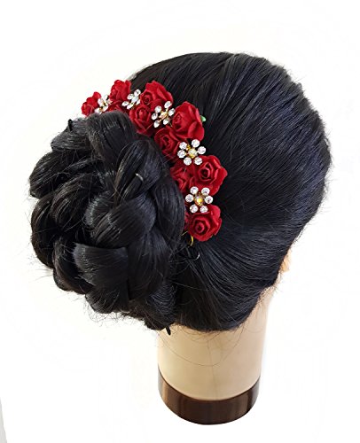 Ekan Wedding Hair Gajra - Women's Festival Hair Accessories (20g) for Bridal & Party
