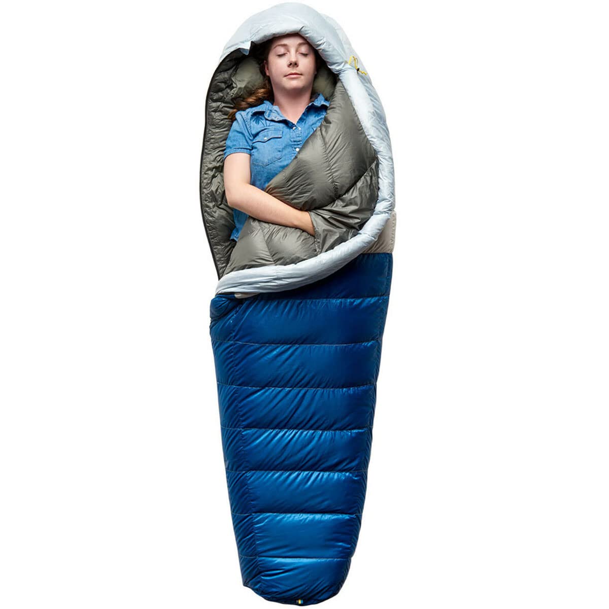 Sierra Designs Get Down 20 Degree Sleeping Bag - 550 Fill Power DriDown (PFC Free) for Men & Women | Mummy Style Lightweight Camping & Backpacking Gear | Includes Stuff Sack | Perfect for Hiking, Mountaineering & Cold Weather Adventures