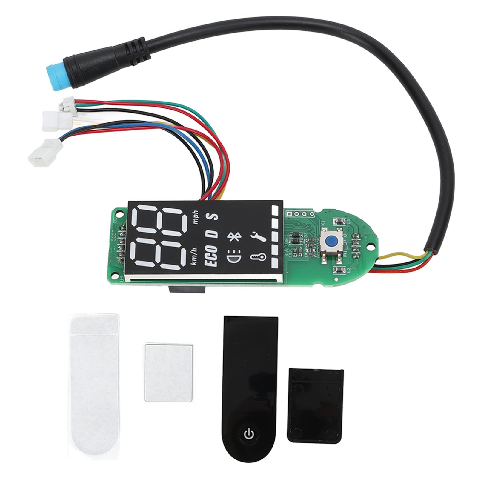 Durable Aluminum Alloy Electric Scooter Dashboard - Waterproof & Easy Installation Replacement Part for Scooter Repair | Perfect for Commuting & Urban Travel