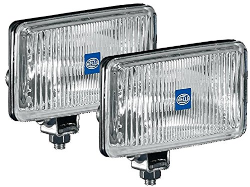 HELLA 005860601 450 FOG LAMP KIT - Clear Lens H3 12V SAE/ECE Compatible with Various Vehicles - Perfect for Night Driving & Off-Road Adventures