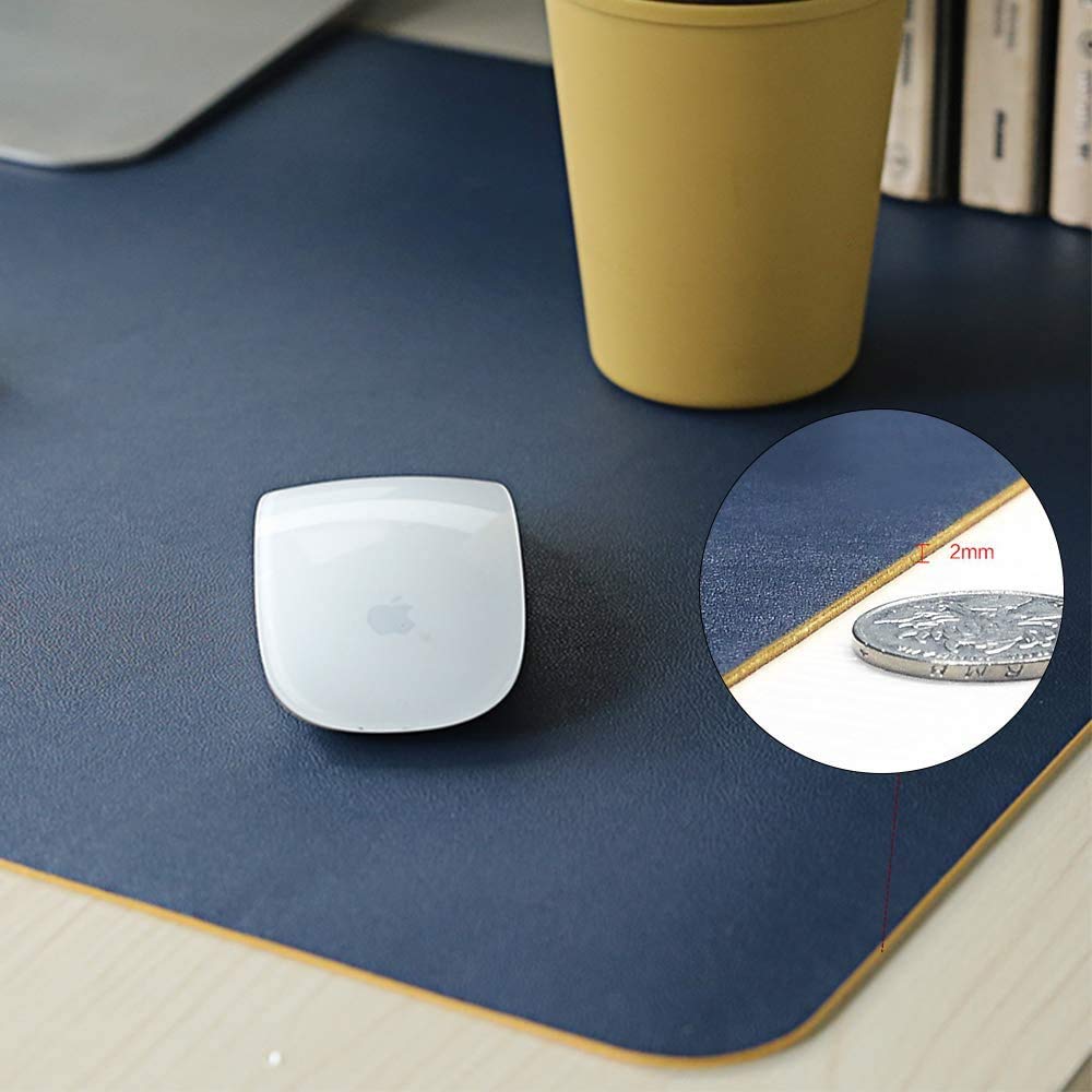 Premium Gaming Desk Pad - 2mm Thin Anti-Slip Mouse Mat for Computer & Laptop (120x60cm, Dark Grey) | Smooth Surface for Work, Gaming & Home Office Accessories