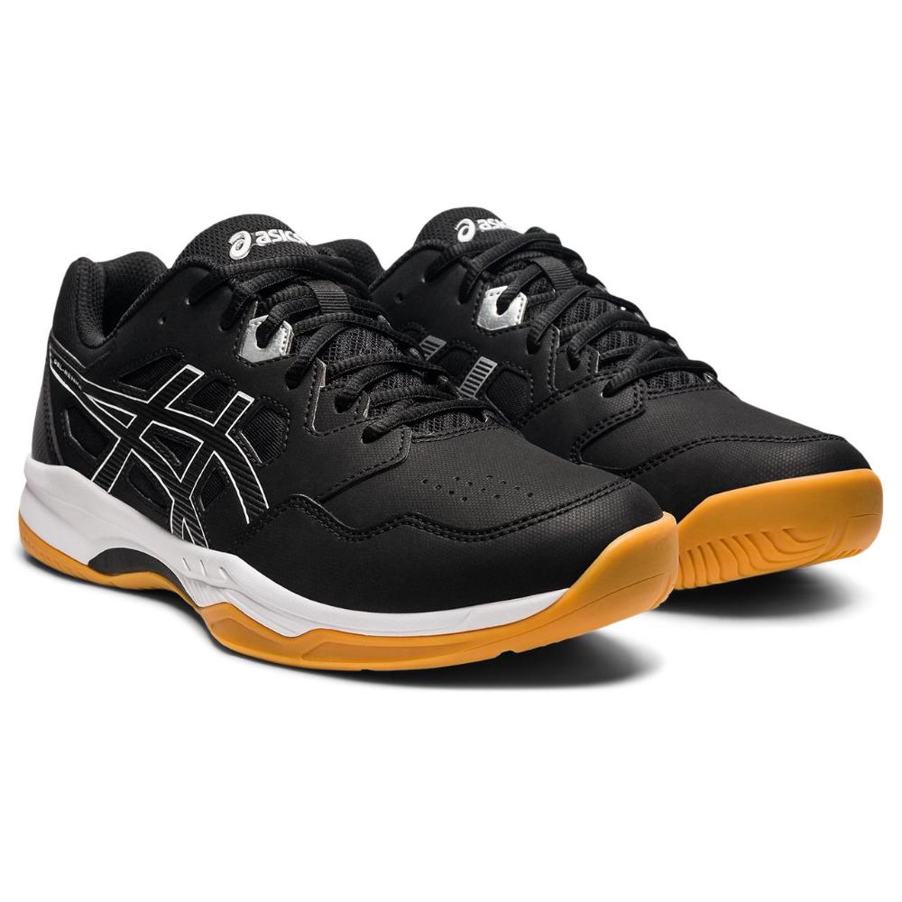 ASICS Gel Renma Men's Indoor Court Shoes - Black/White - Volleyball & Badminton Non-Marking Sneakers for Gym & Sports Performance