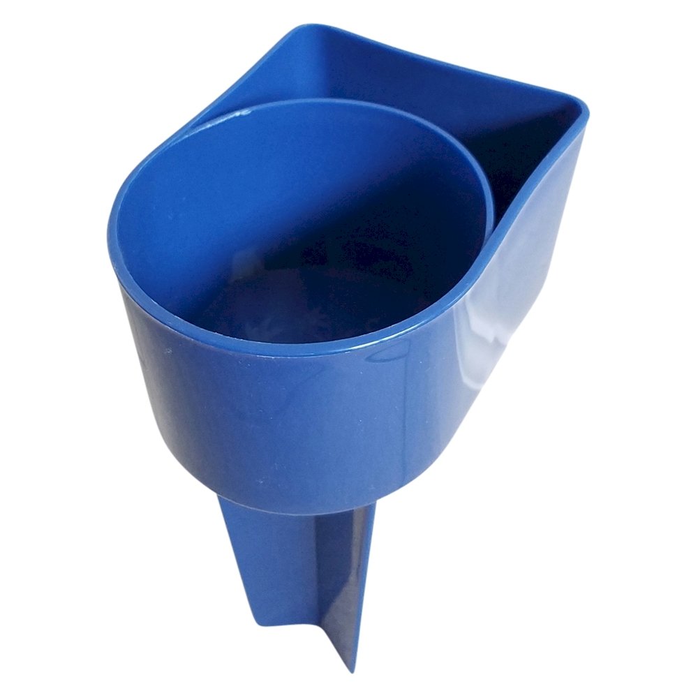 Blue Beach Spike Drink Holder - Secure Your Beverage & Essentials - Perfect for Sand, Picnics, and Outdoor Gatherings