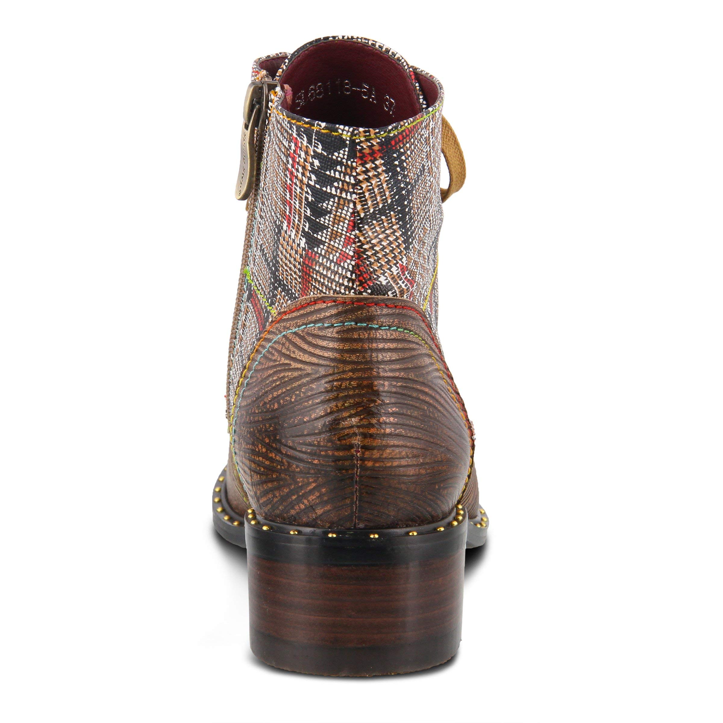 Spring Step L'Artiste Women's Comfortable Ankle Boots - Fashionable Low Heel Booties for Casual Wear, Office & Night Out