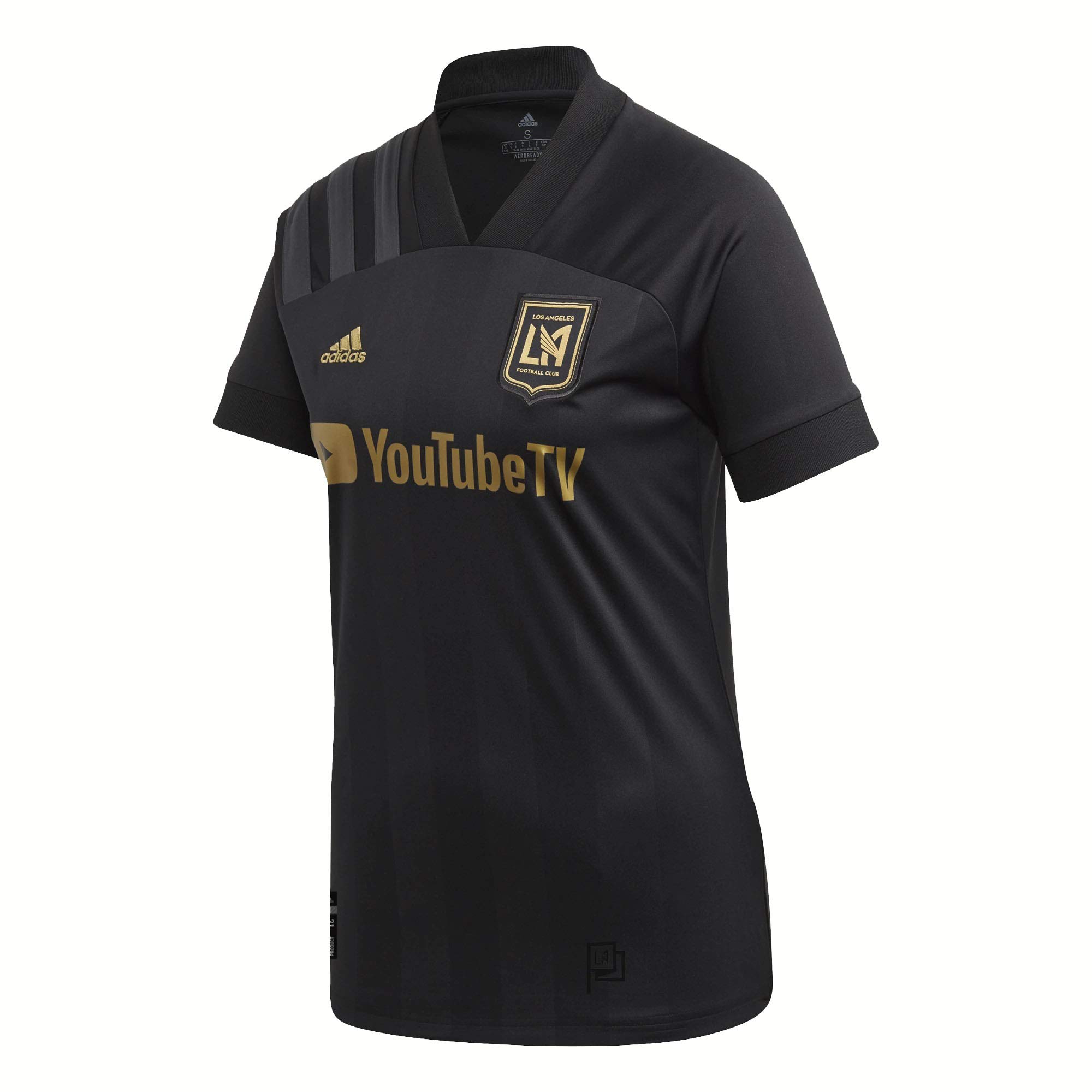 Adidas Los Angeles FC Home Women's Soccer Jersey - Authentic MLS Jersey for Fans & Players - Perfect for Games, Training & Fan Support