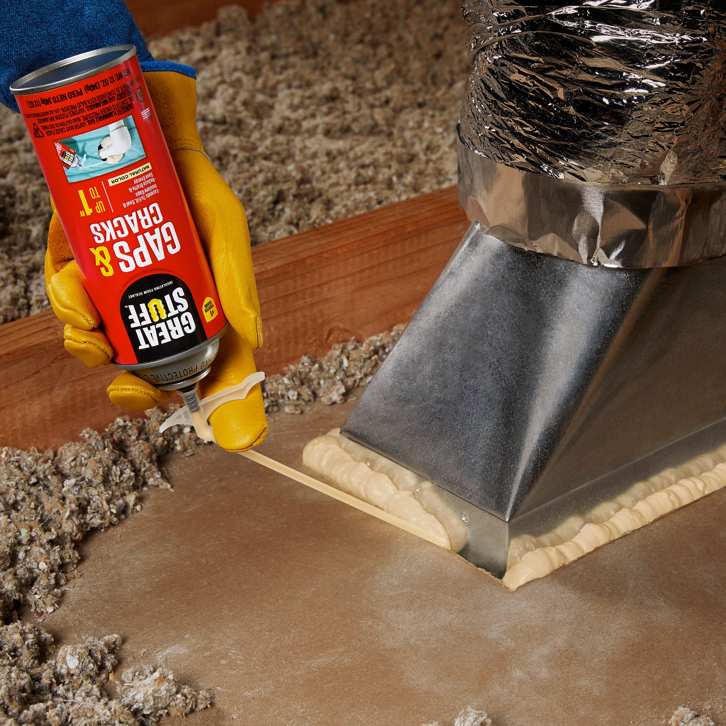 Great Stuff 157911 Insulating Foam Sealant 20oz - Home & Construction Use