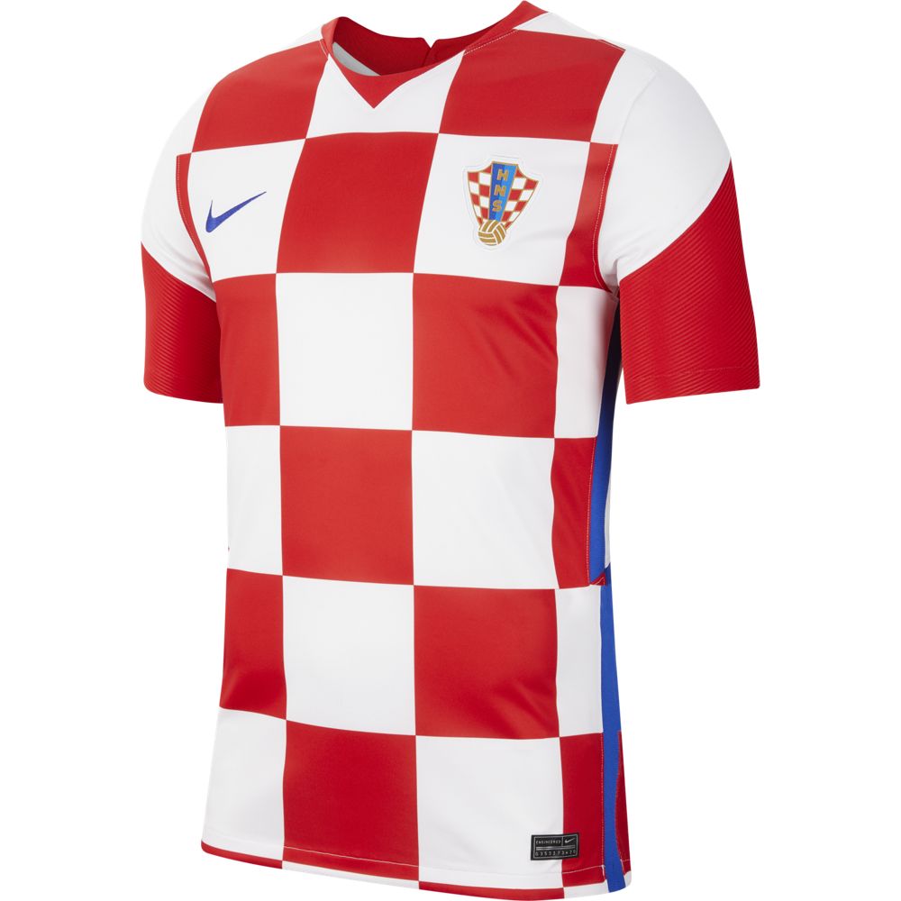 Nike Croatia 2020 Stadium Home Men's Soccer Jersey - Authentic Football Shirt for Fans & Players - Perfect for Matches, Training & Casual Wear