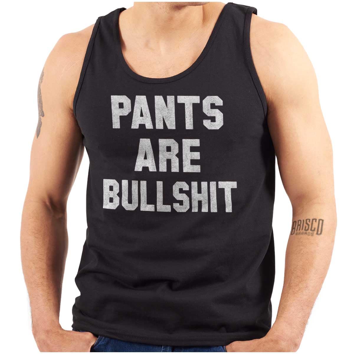 Funny Sarcastic 'Pants are Bullshit' Graphic T-Shirt for Men & Women | Trendy Humor Tee for Casual Wear, Gifts & Parties
