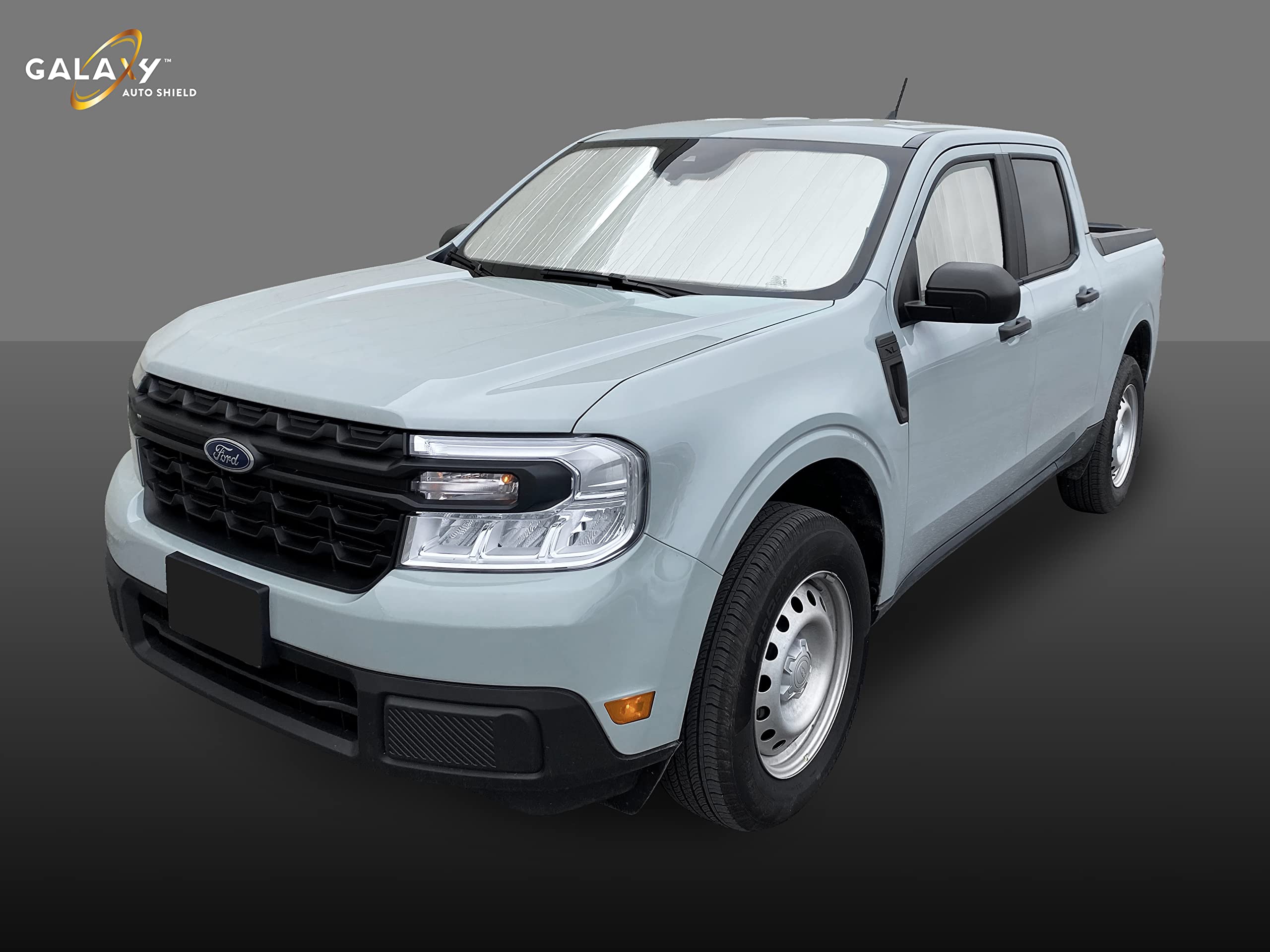 2022-2024 Ford Maverick Truck Sun Shade Set - Custom Fit Windshield & Window Covers with UV Protection | Heat Insulated Privacy Shades | Made in USA | Perfect for Parking, Travel & Outdoor Protection