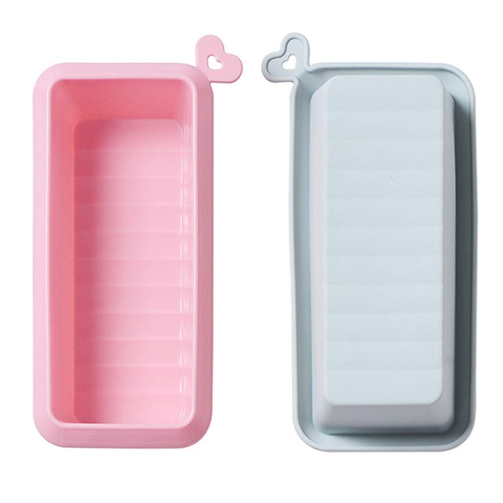 DOITOOL 2-Pack Silicone Baking Molds for Cakes, Cupcakes & Desserts - Reusable Non-Stick Bakeware Set for Home Baking, DIY Treats & Party Decorations
