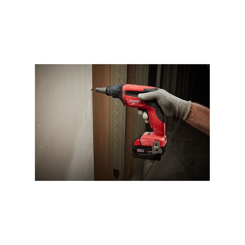 M18 FUEL 18V Brushless Cordless Drywall Screw Gun (Tool Only) - Perfect for Drywall Installation, Construction, and DIY Projects