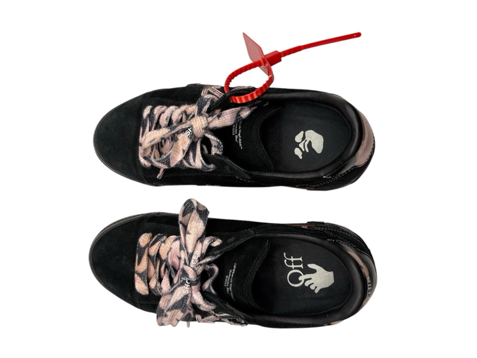 Off White Low Liquid Melt Vulcanized Suede Sneakers for Women - Size 41 (US 10.5) - Stylish & Comfortable Casual Shoes for Everyday Wear, Street Fashion & Outfits