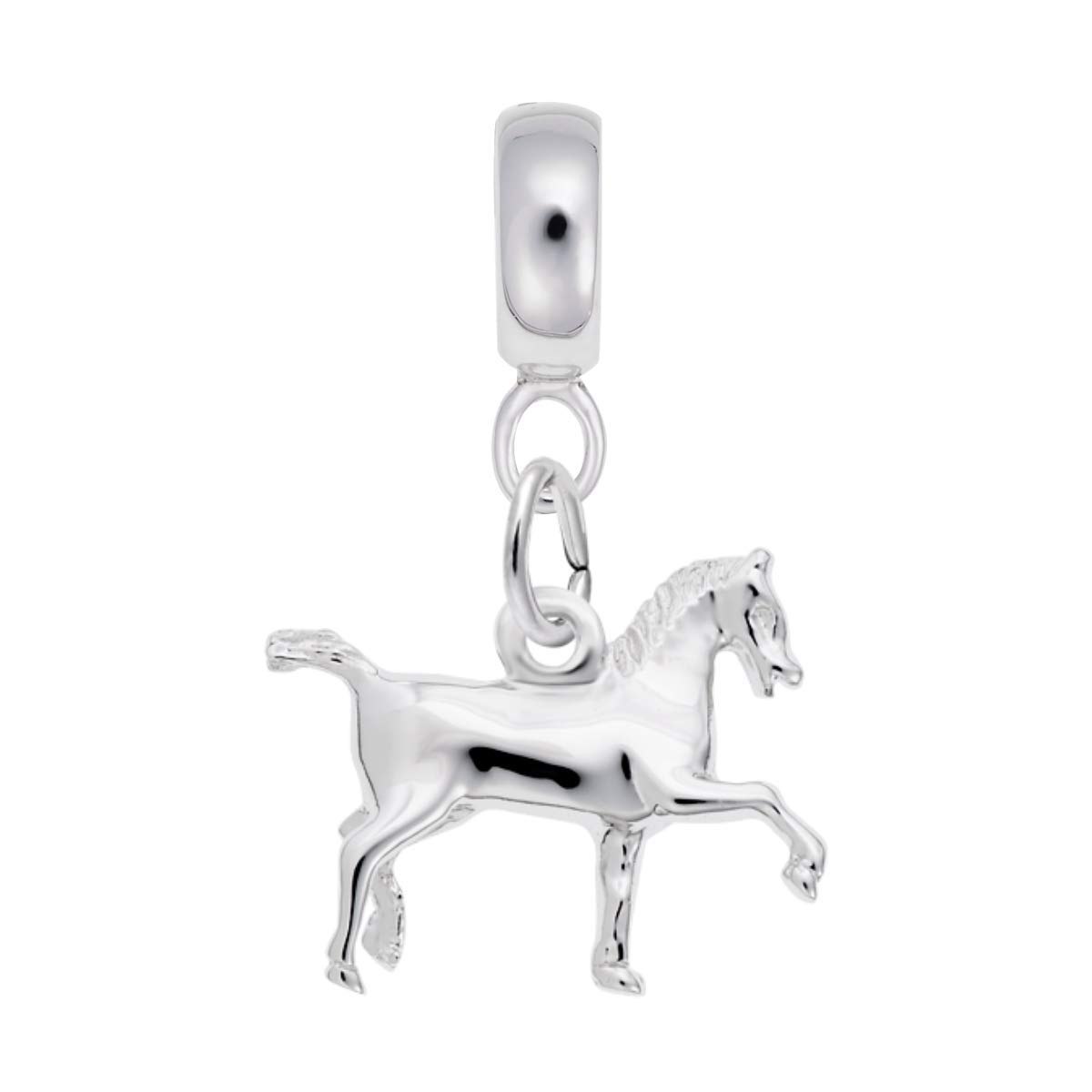 Elegant Horse Charm Dangle Beads for Handmade Bracelets & Necklaces - Perfect for Jewelry Making, DIY Crafts, and Personalized Gifts