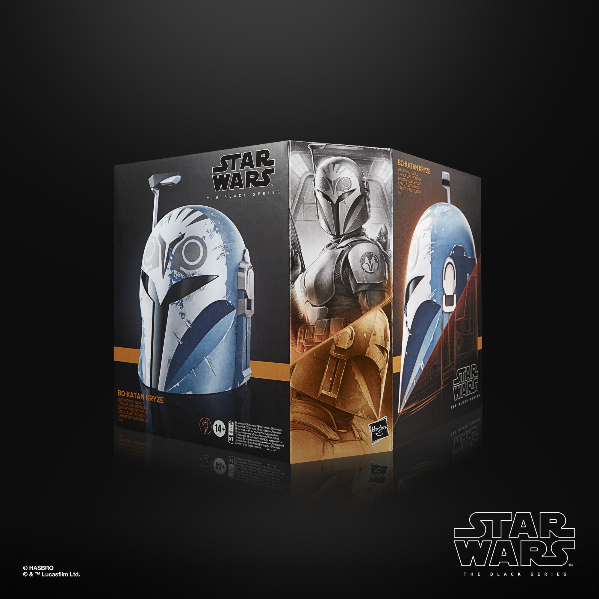 Star Wars The Black Series Bo-Katan Kryze Electronic Helmet - Premium Collectible Replica with Voice Modulation & LED Effects - Perfect for Cosplay, Halloween Costumes & Star Wars Fans Collection