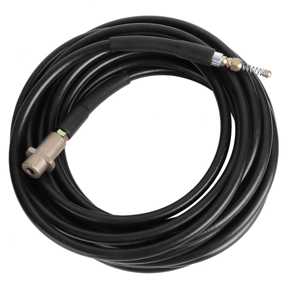 Milltrip 15M/10M High Pressure Washer Hose - Heavy Duty PVC Cleaning Hose for Karcher K Series Pressure Washers - Ideal for Car Washing, Home Cleaning & Drainage Pipe Maintenance