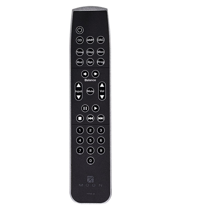Moon FRM 3 Backlit Wireless Remote Control for Home Theater & Smart TV - Perfect for Movie Nights & Gaming Setup