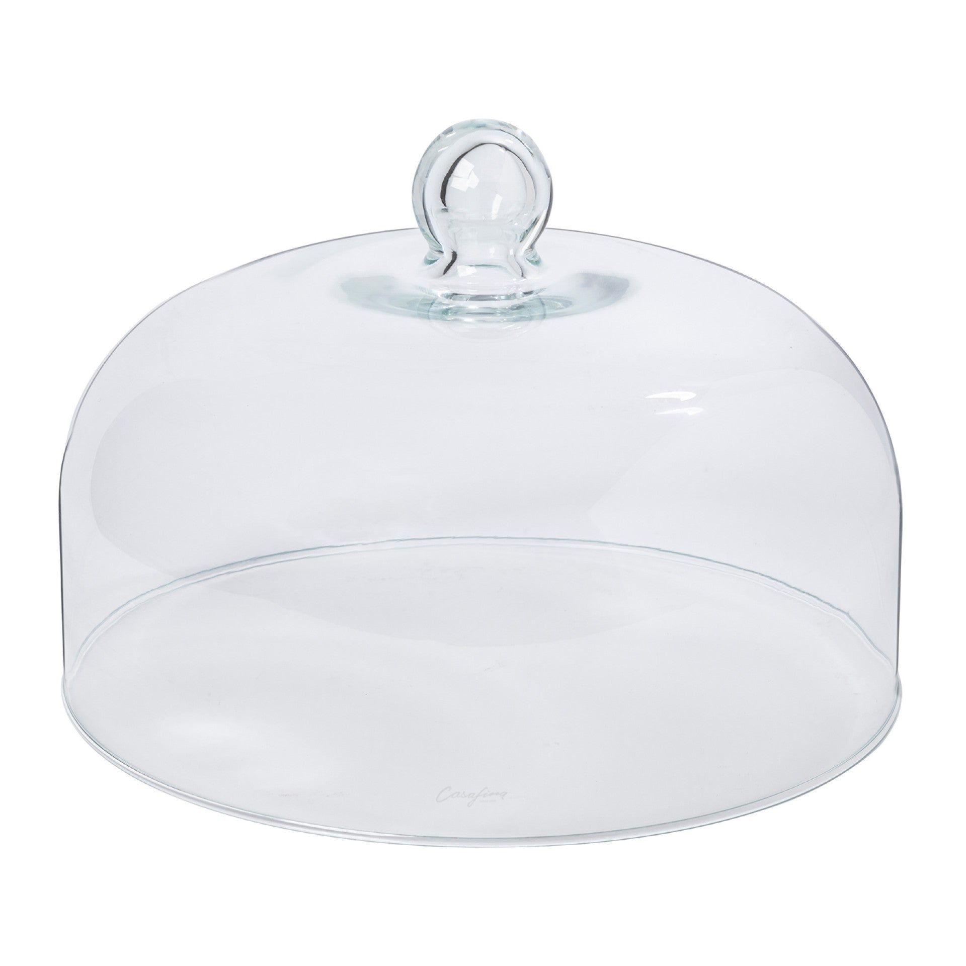 Glass Dome Cloche - Elegant Display Dome for Cakes, Desserts, Wedding Centerpieces & Home Decor - Perfect for Showcasing Delicate Items & Protecting Food