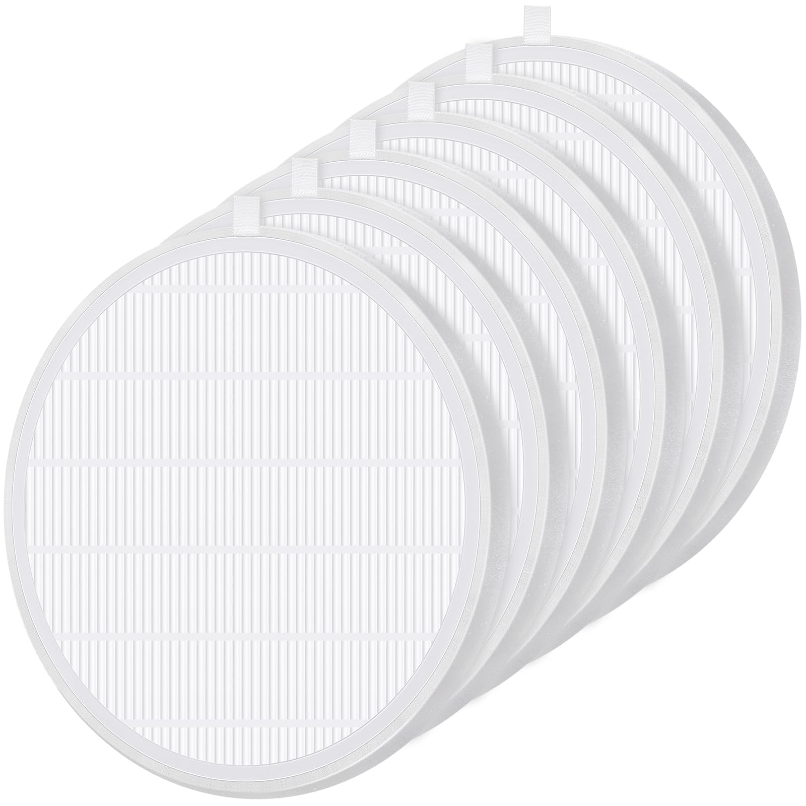 Juexica 6 Pack Reusable Nail Dust Collector Filters - No Spill Dust Filters for Nail Dust Machines, Manicure Tools - Perfect for Nail Salons & Home Use (Ideal for Dust-Free Manicures & Nail Art)